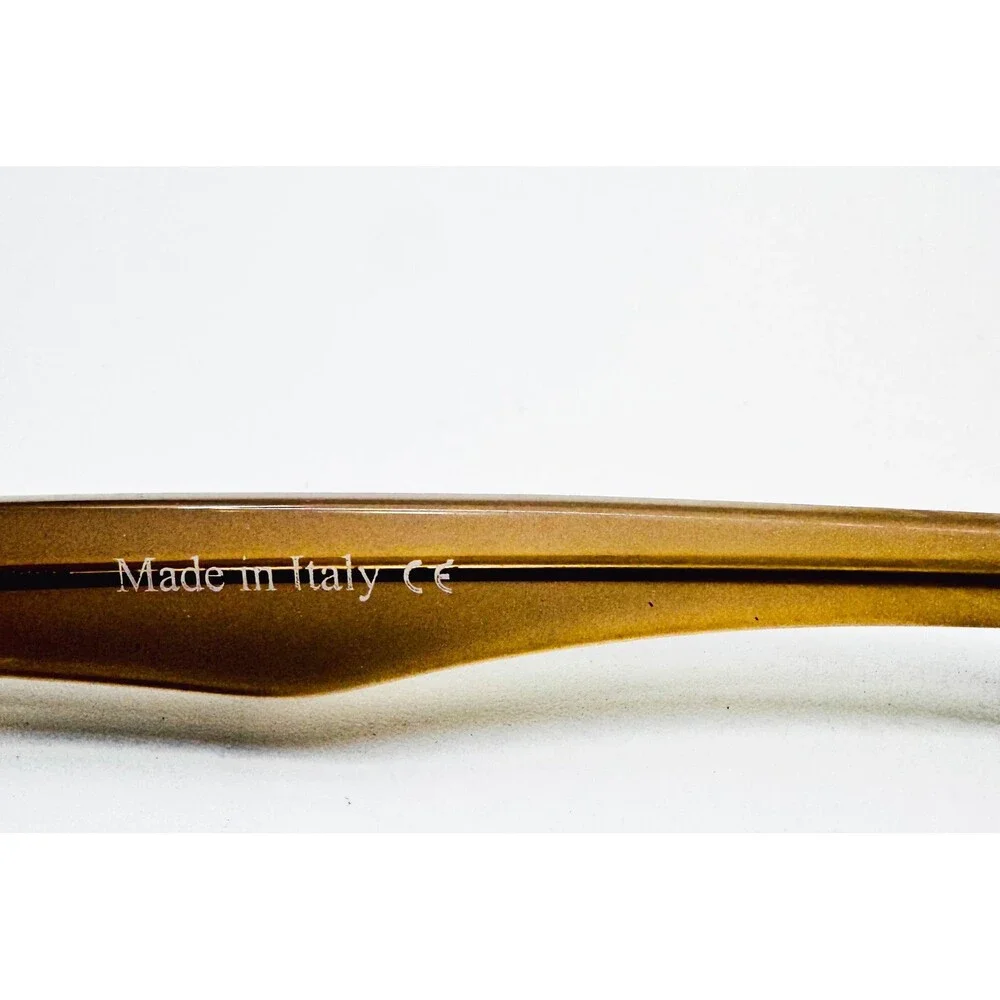SEE Eyeglasses Womens Brown Tortoise Cat Eye Frames Italy 55-15-140